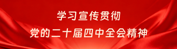 学习贯彻党的二十届四中全会精神